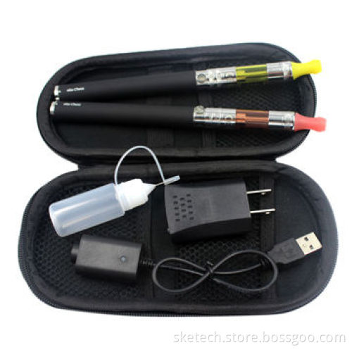 Booster tank with eGo twist battery starter kits, popular dual coil atomizer and ego twist battery